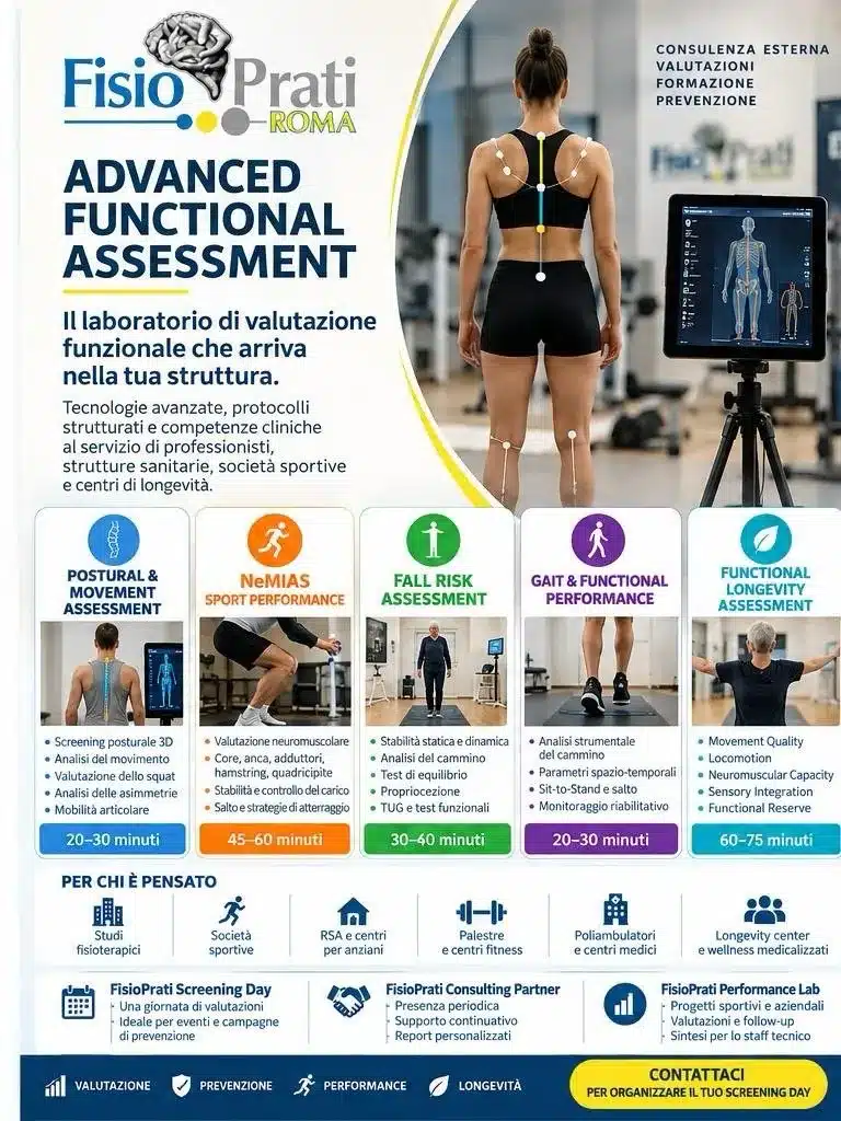 advanced functional assessment. fisioprati roma